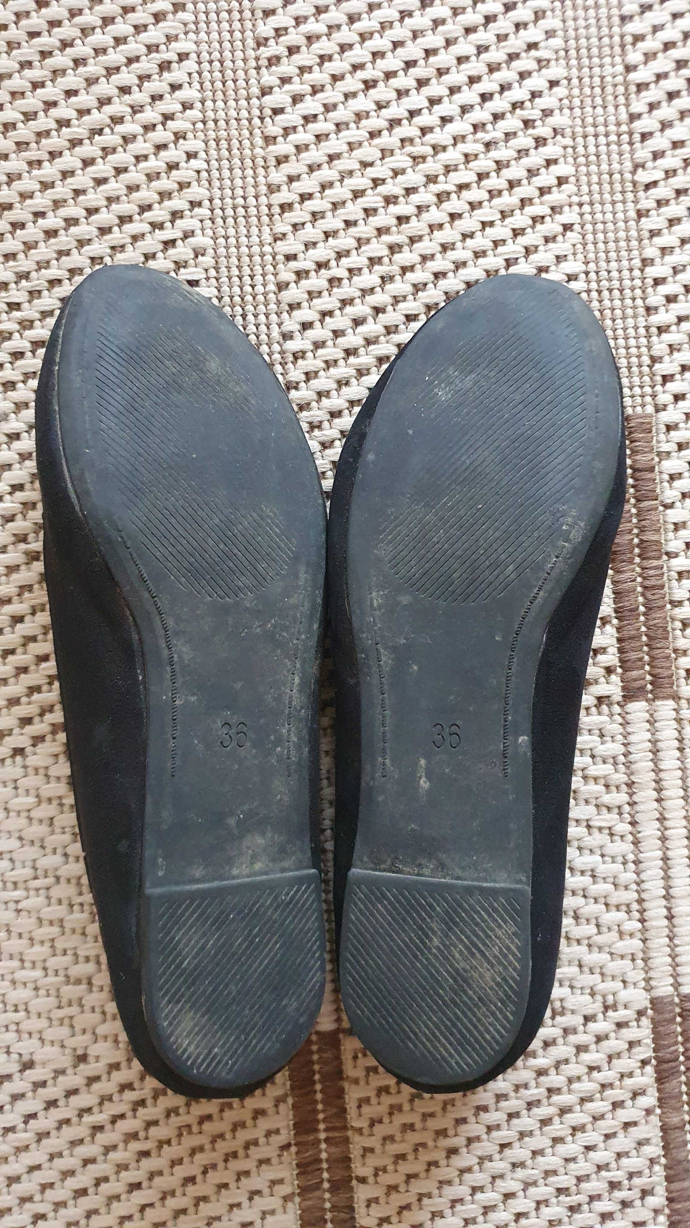 buty czarne mokasyny h&m