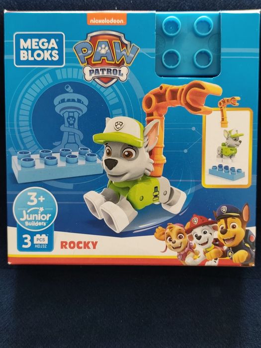 Klocki Mega Bloks HDJ32 figurka Rocky Psi Patrol