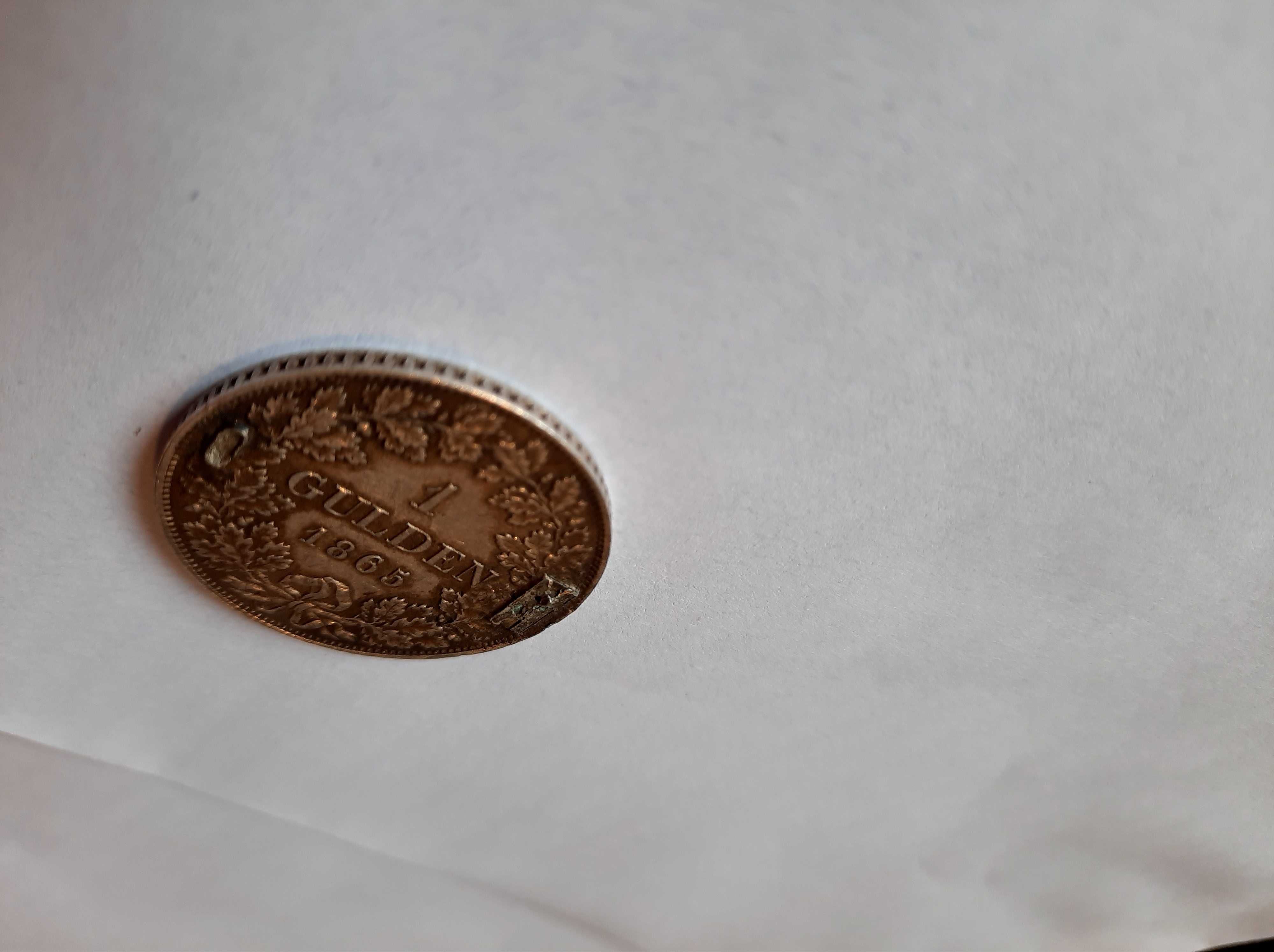 1 Gulden 1865 r. Monachium
