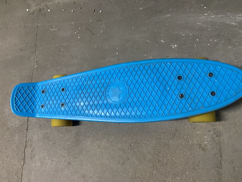 Deskorolka Fiszka kolor niebieski