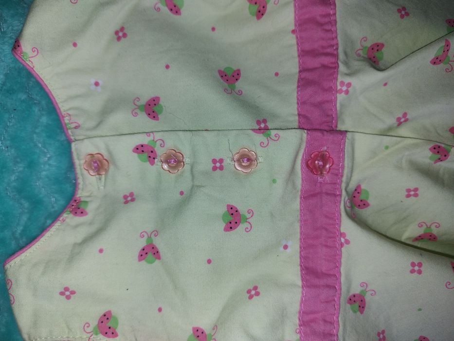 Sukienka pistacjowa rozmiar 68