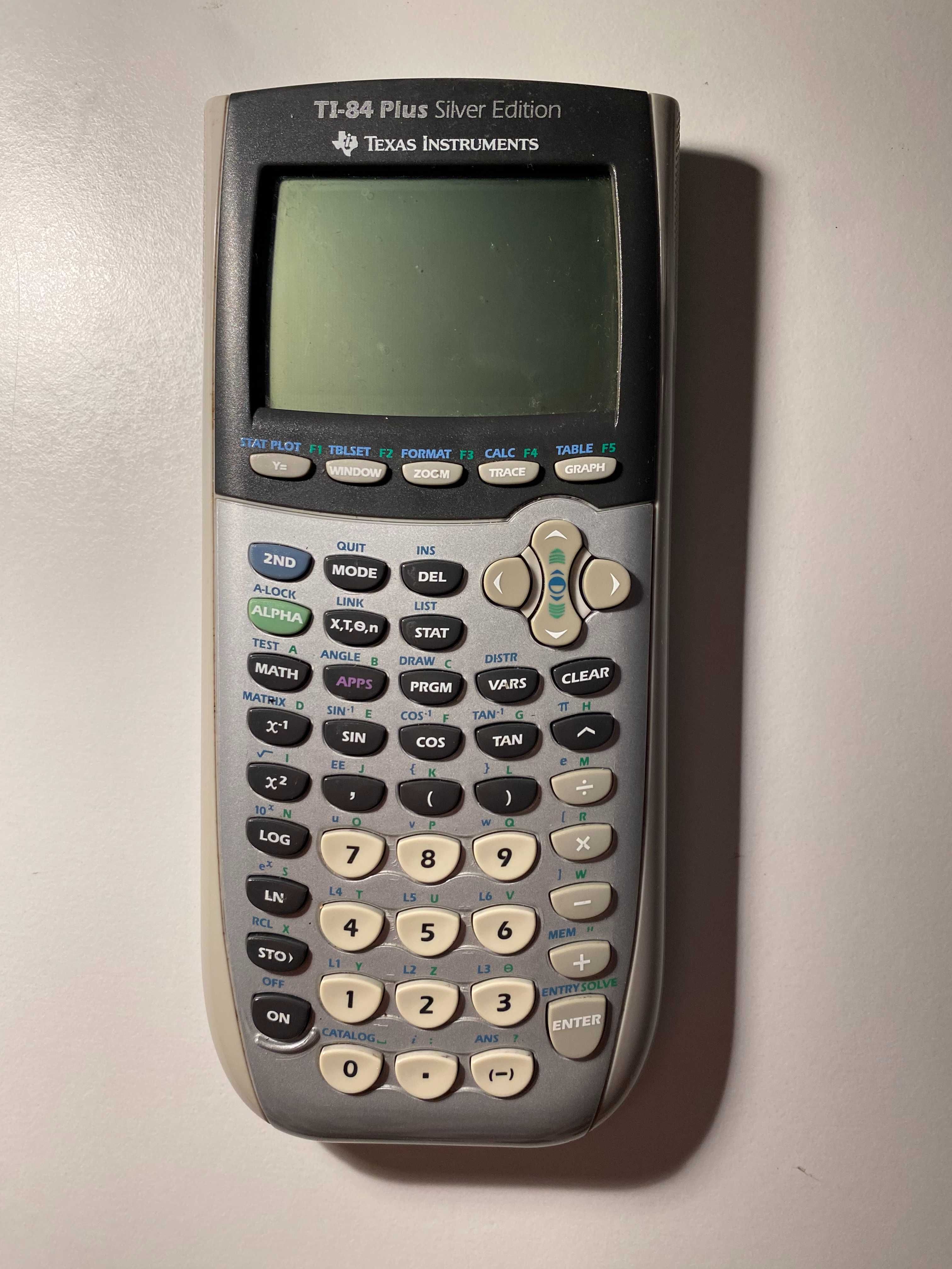 Calculadora Texas instruments TI-84 Plus, silver edition