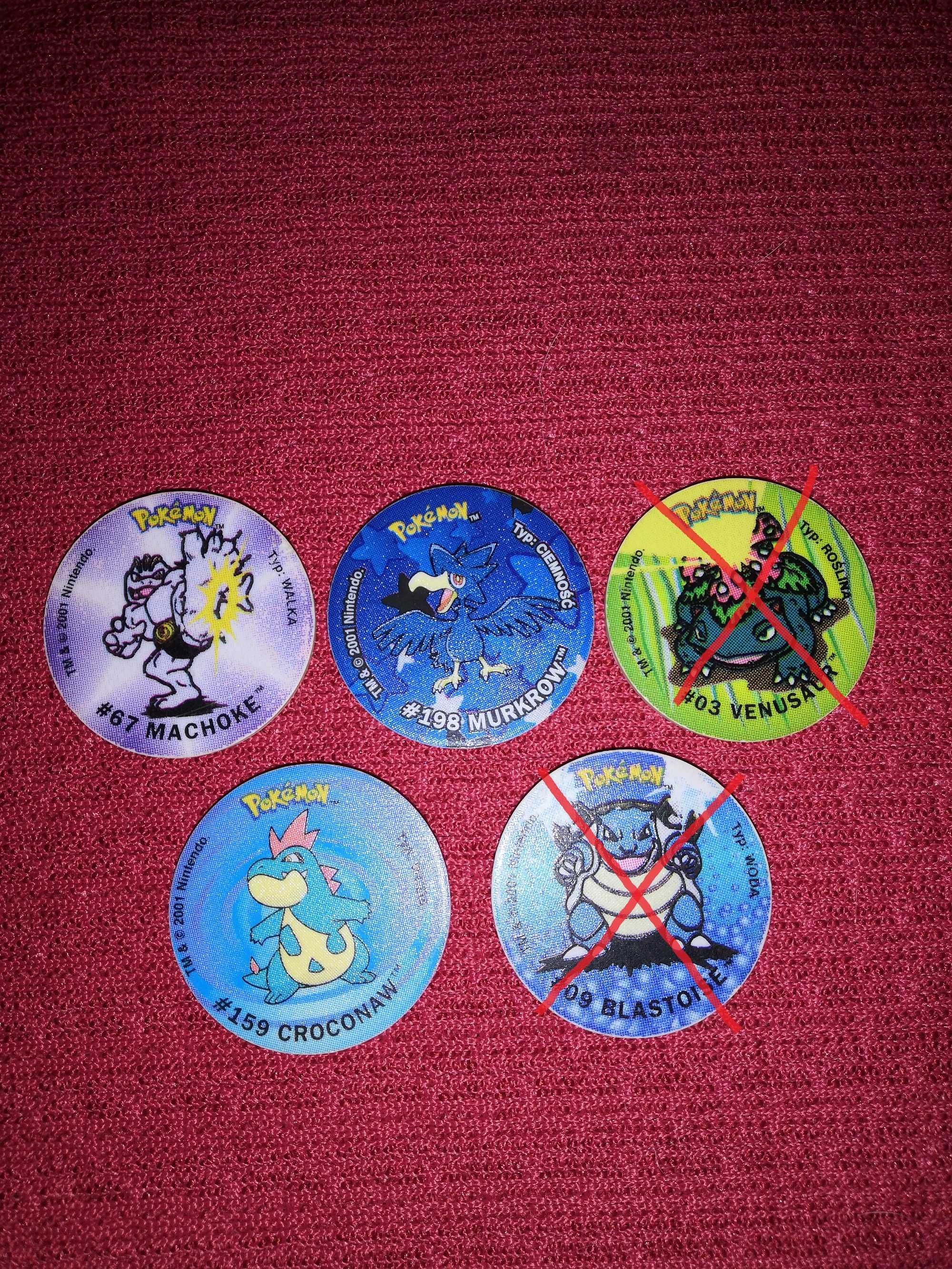 Tazos Tazo Pokemon Duża kolekcja Tazosy