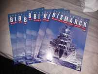 Bismarck 140 zeszytów z wersji metalowej (bez części modelu)