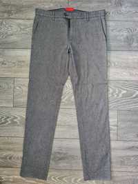 Chinosy Vistula szare slim fit 33/34