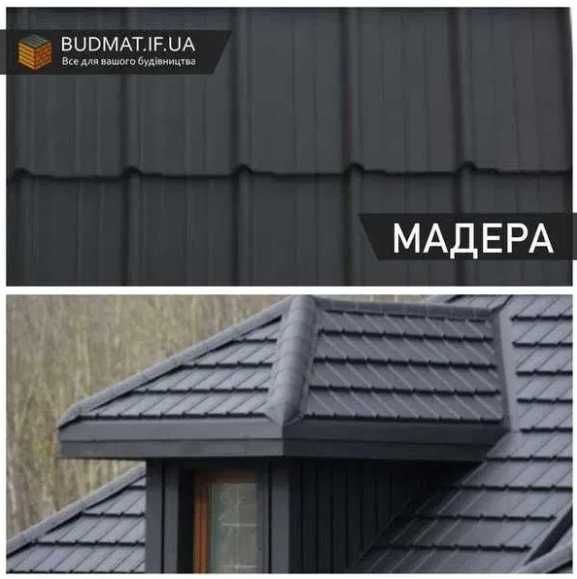 Металочерепиця ZN100/140, фальцева покрівля, профільований лист.