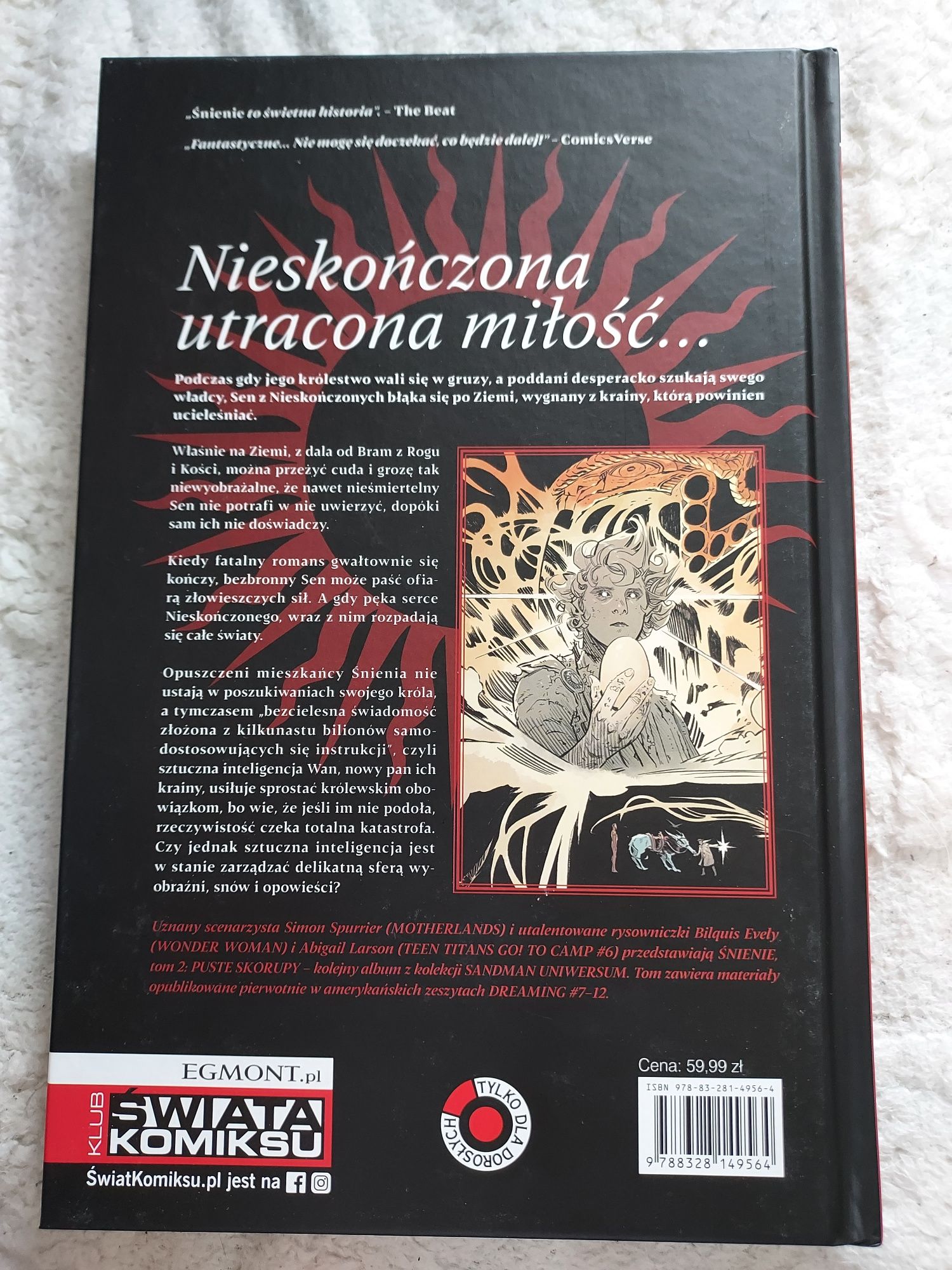 Sandman śnienie tom 2