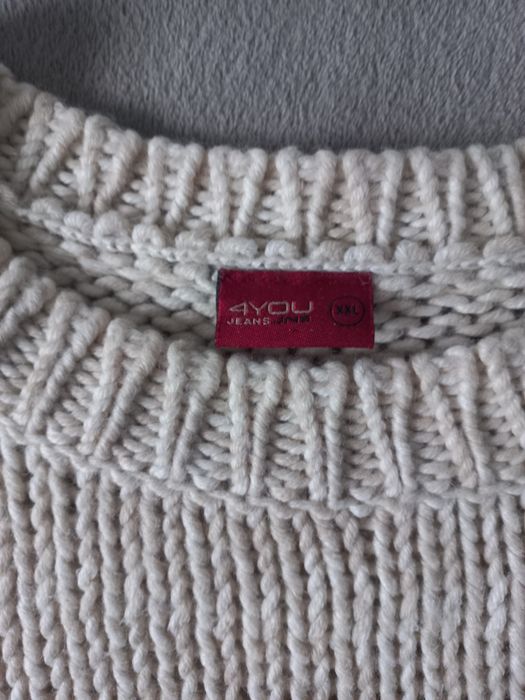 Sweter męski wełniany