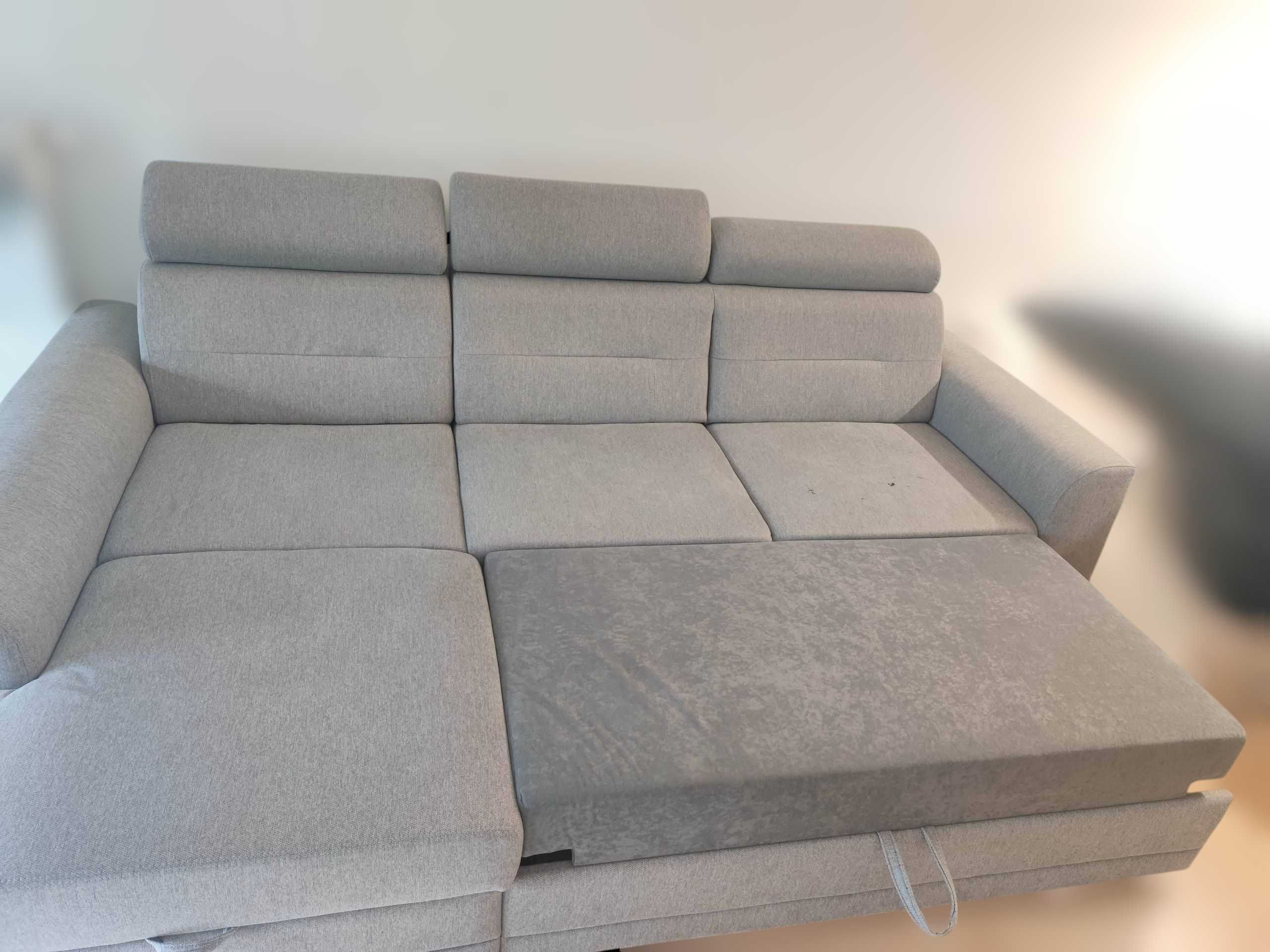 MP Nidzika COSTA narożnik z szezlongiem / sofa