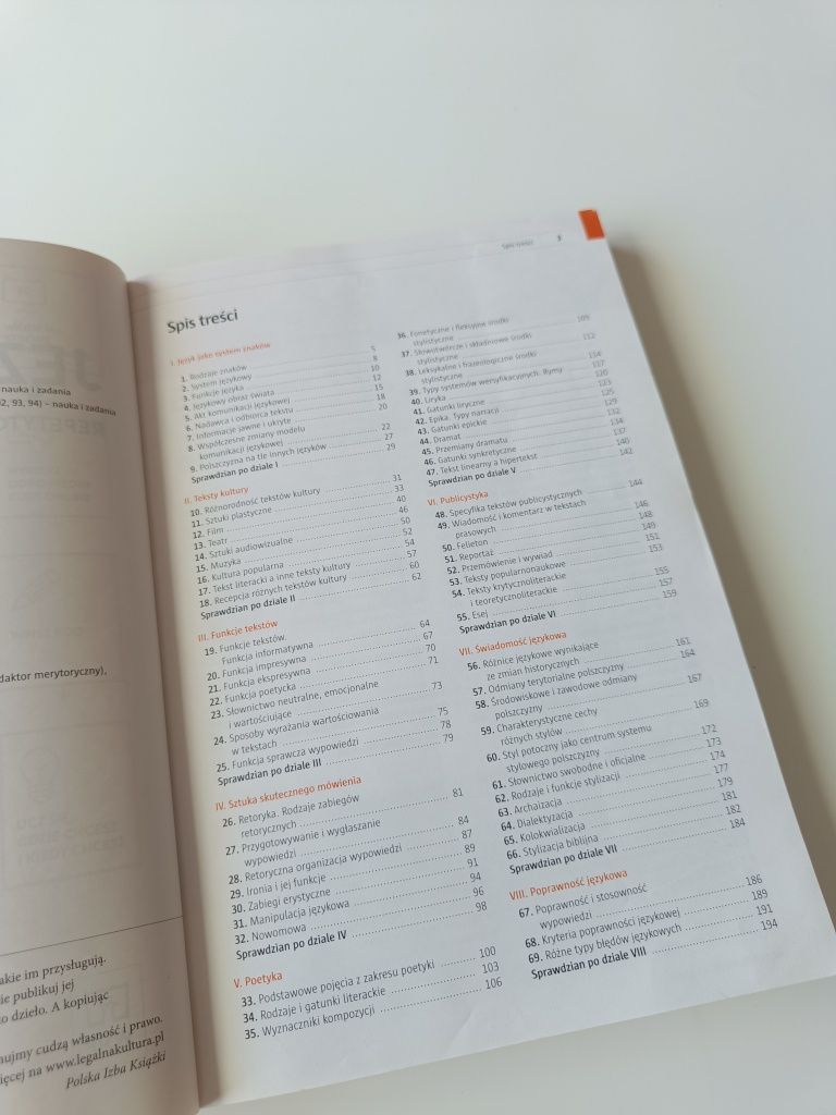 Język polski rozszerzenie repetytorium matura Zdasz to WSiP