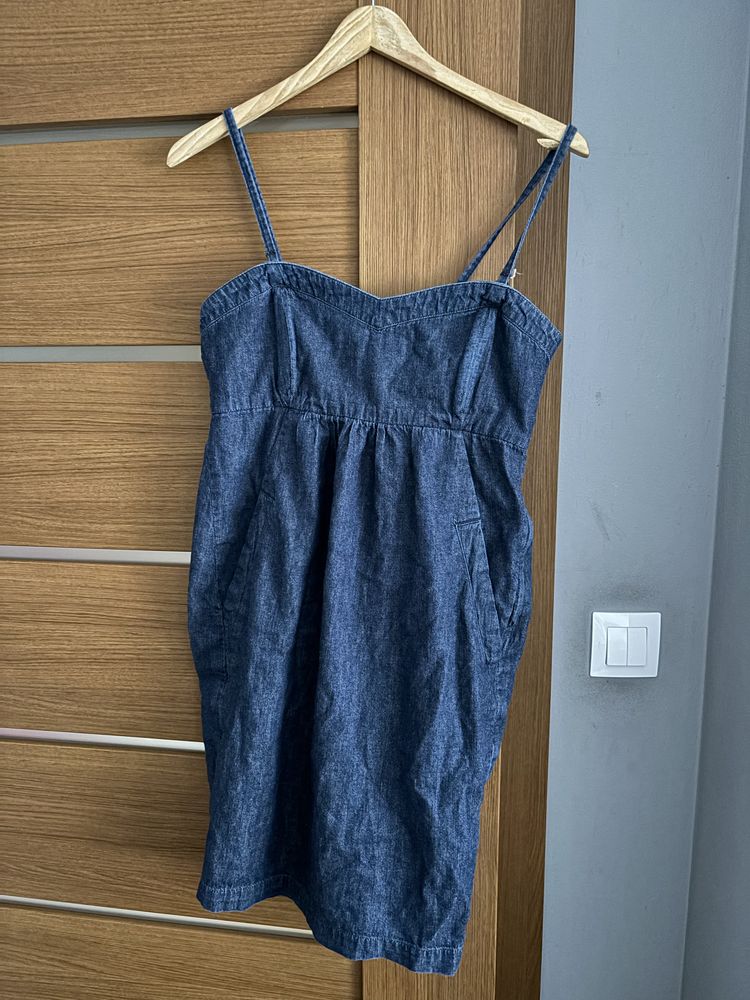 jeansowa sukienka levi’s