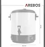 Automatyczna kuchenka konserwująca AREBOS 2500 W z timerem