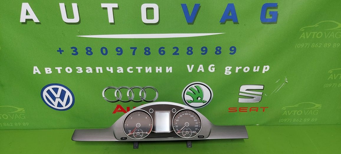 Панель приладів Щиток приборов Спидометр VW Passat B6 B7 CC 3C0920872