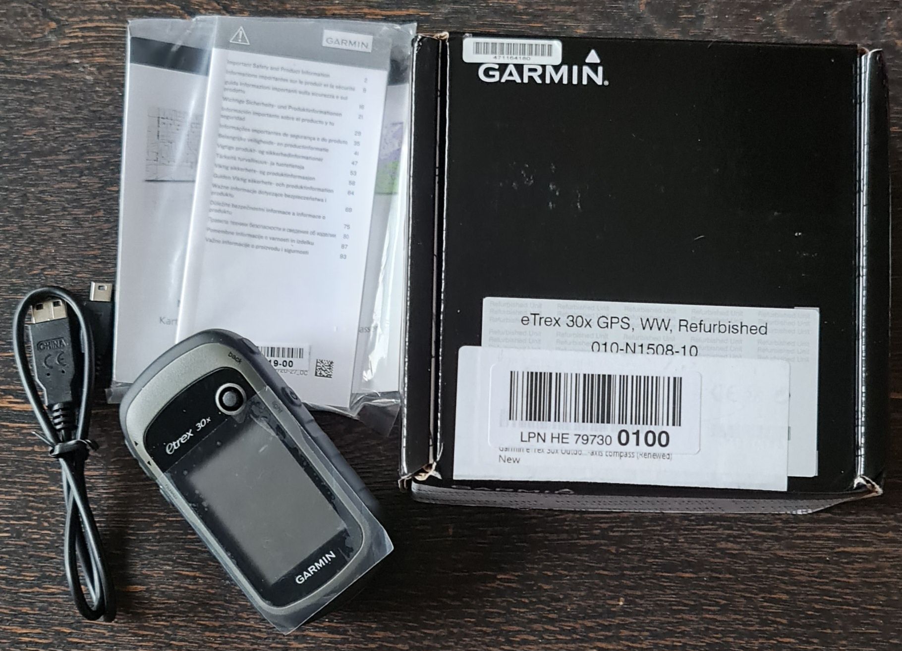 Nawigacja GPS Garmin Etrex 30x