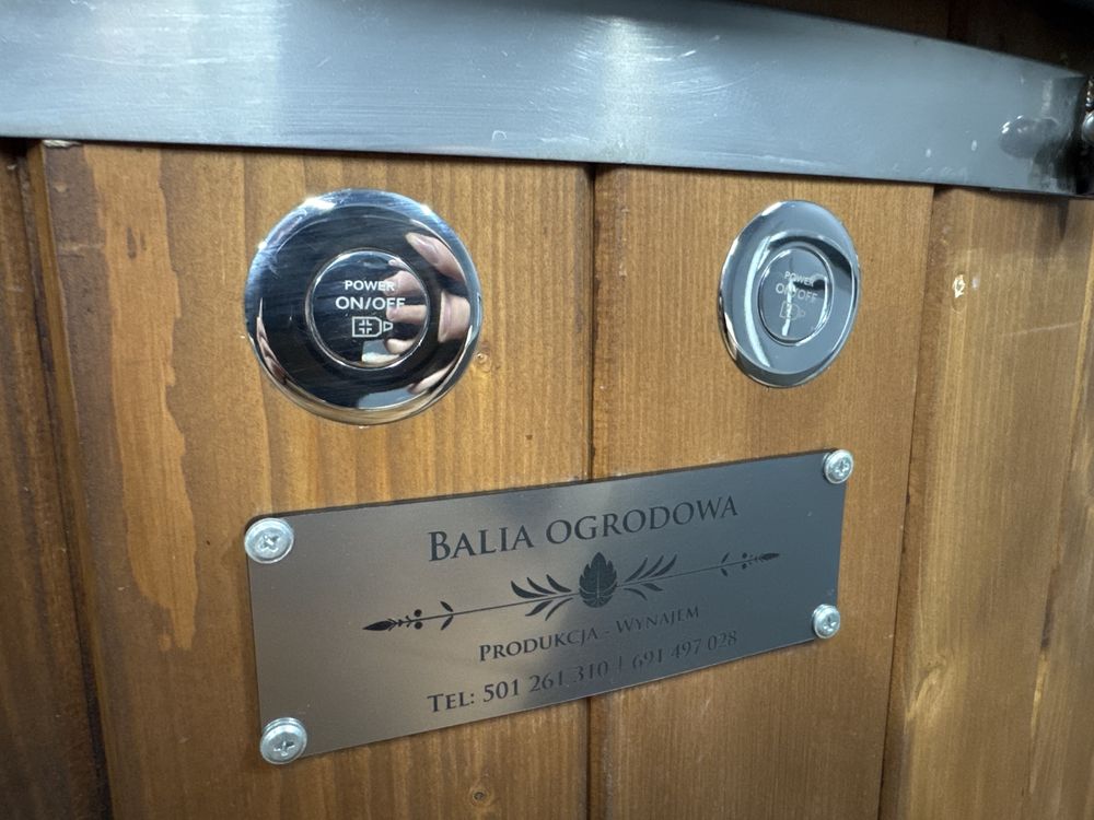 Wynajem Balii Mobilnej Ruska Bania Jacuzzi Hydromasaż Balia ogrodowa