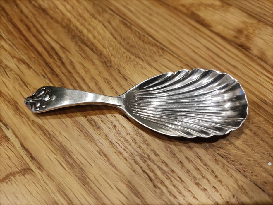 Łyżeczka srebrna do cukru srebro 925 17g