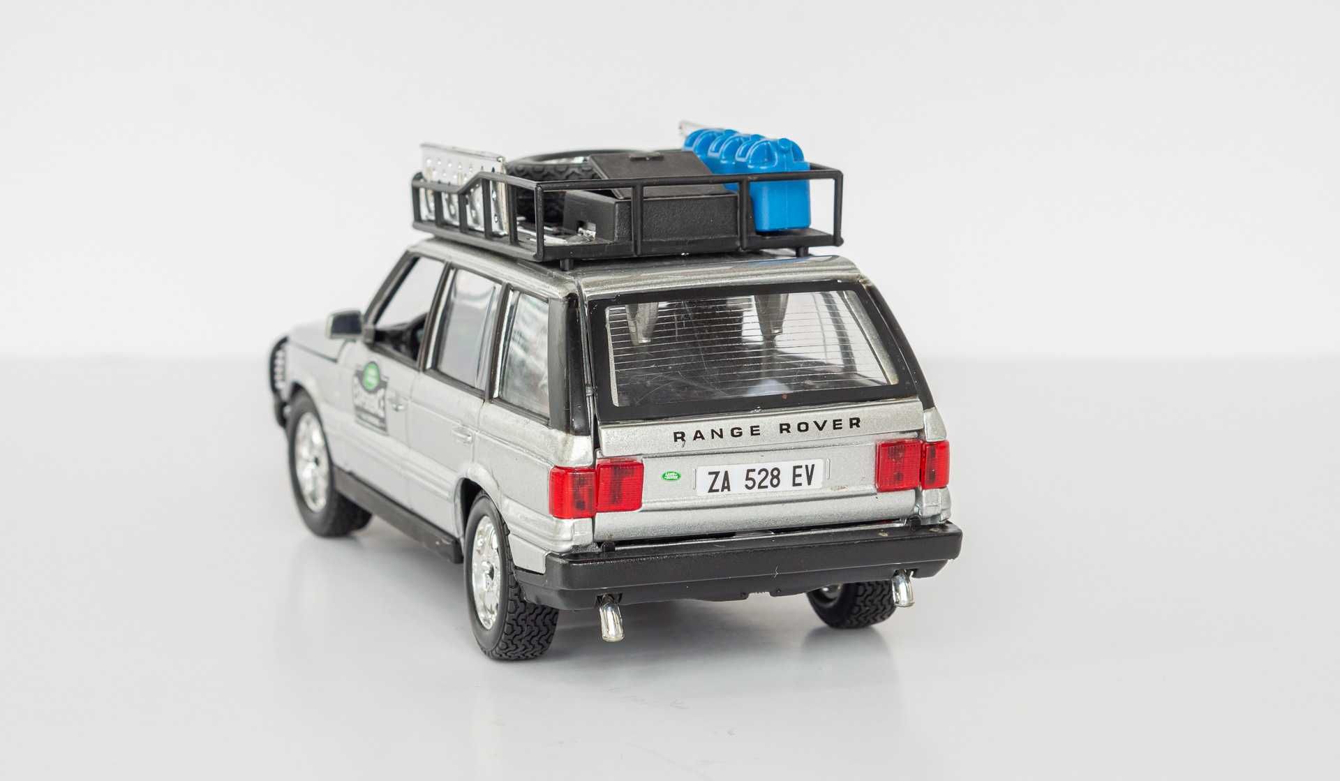 1:26 Range Rover 2001 silver, Bburago #11951