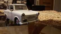 Trabant - zabawka metalowa - sprawny napęd - do odrestaurowania