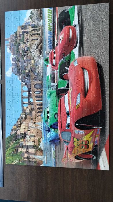 40 zł za 3x puzzle Disney Cars Trefl wiek 5+ i 6+