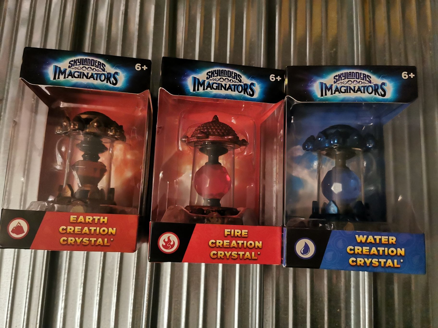 3 Skylanders Creation Crystals