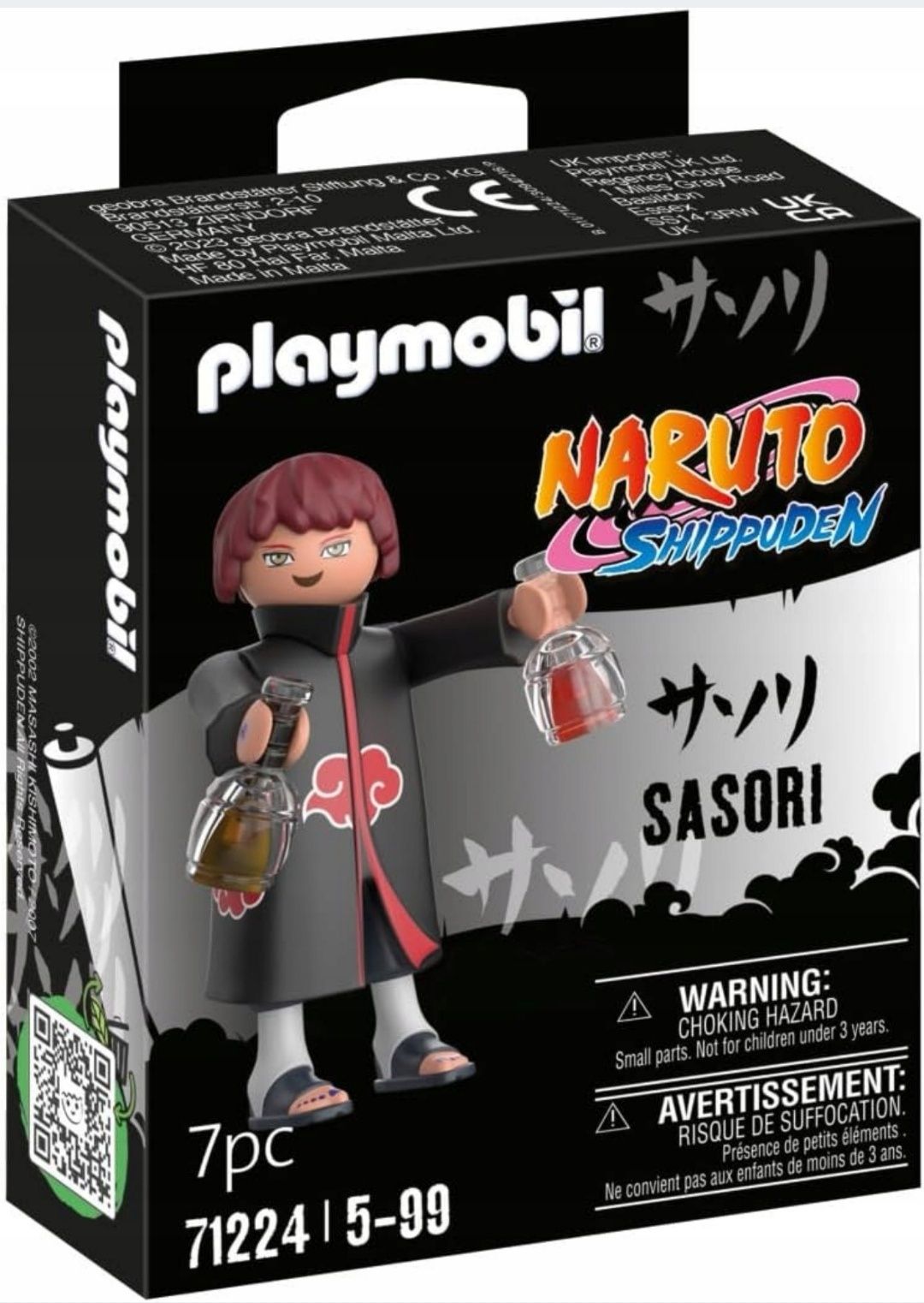 Playmobil Naruto Shippuden – Sasori 71224 | Nowa figurka 7 elementów