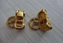 Botoes de punho em ouro.artigo Ourivesaria