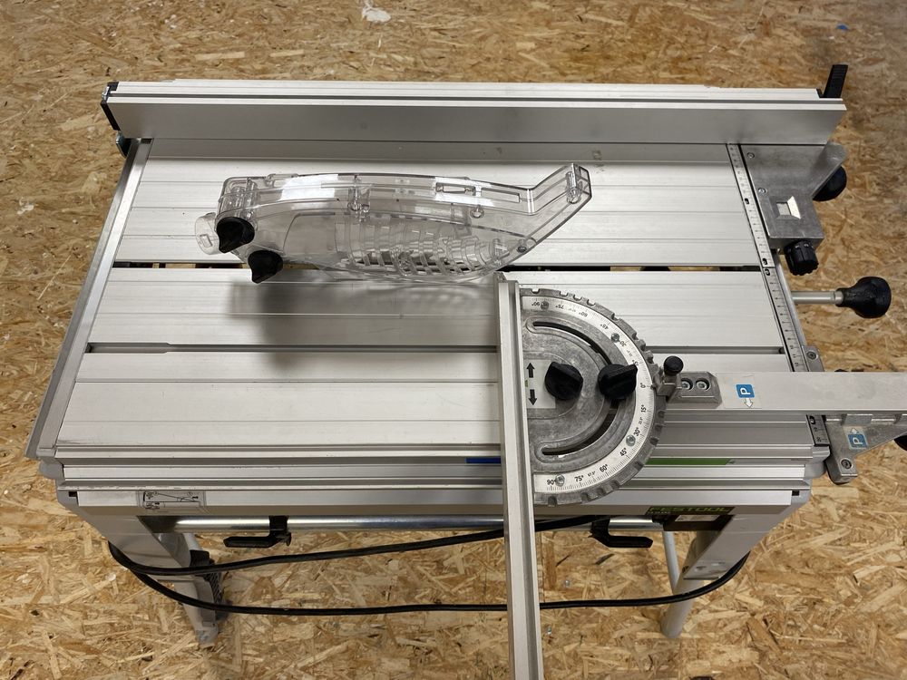 Pilarka stolikowa Festool CS 70 Precisio 2 przykładnice 3 tarcze