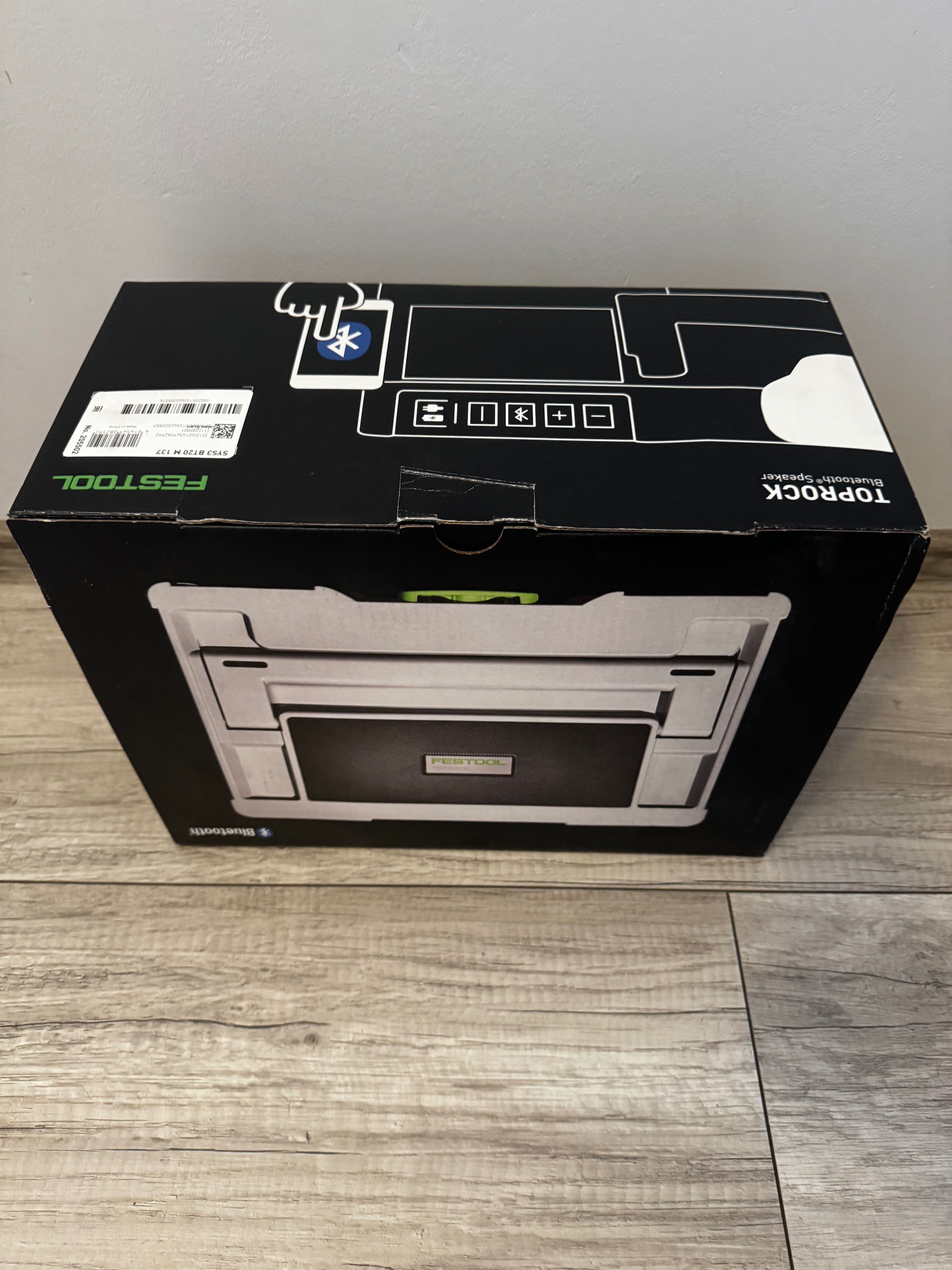 Festool Głośnik Bluetooth® SYS3 BT20 M 137 TOPROCK