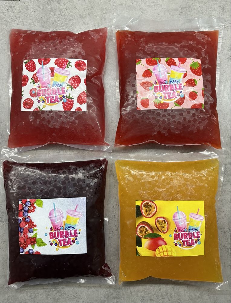 Кульки різнокольорові Бабл ті Bubble Tea