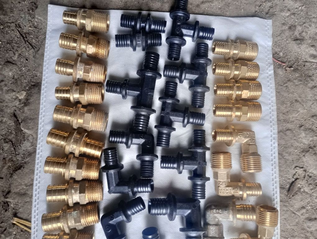 Фітінги, гільзи,тройніки Tece,Heat pex