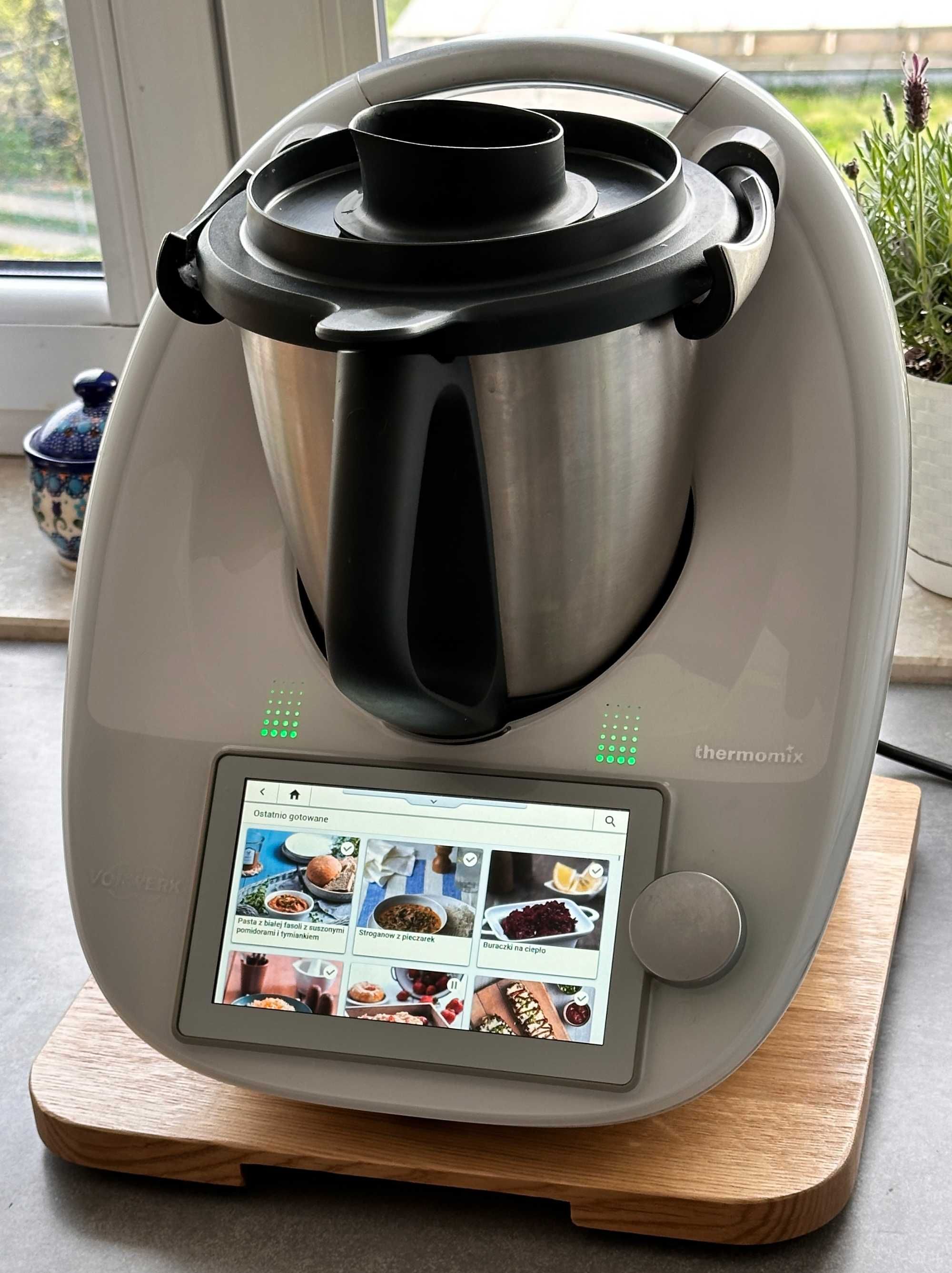 Podstawka deska pod Thermomix® drewno naturalny dąb PRO