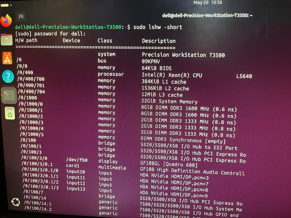 Computador Dell T3500