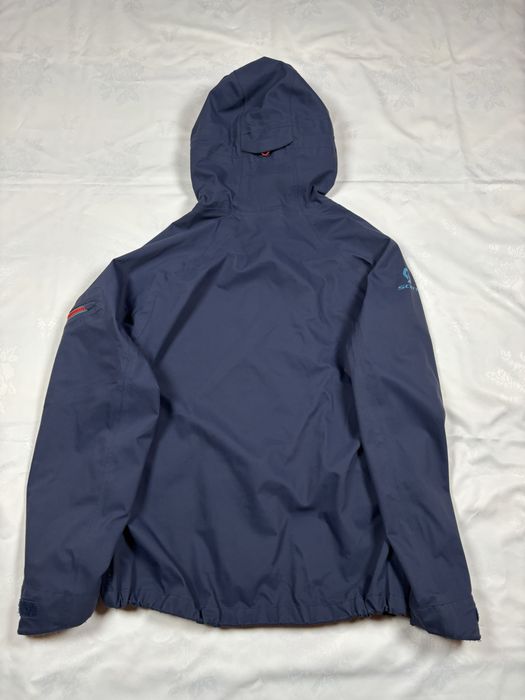 Kurtka przeciwdeszczowa Scott Granatowa M logo