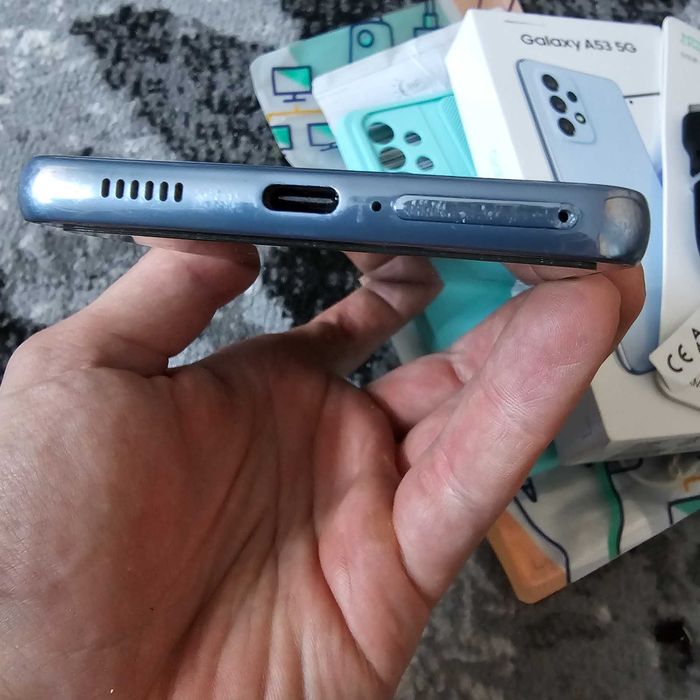 Telefon Samsung Galaxy a53 5G Dual SIM 128GB Niebieski jak nowy