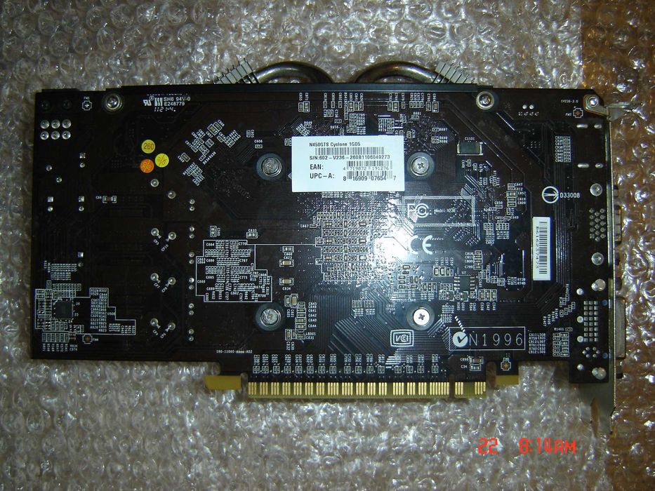 Видеокарта msi т450gts cyclone 1gd5