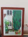 Quadro pintado à mão