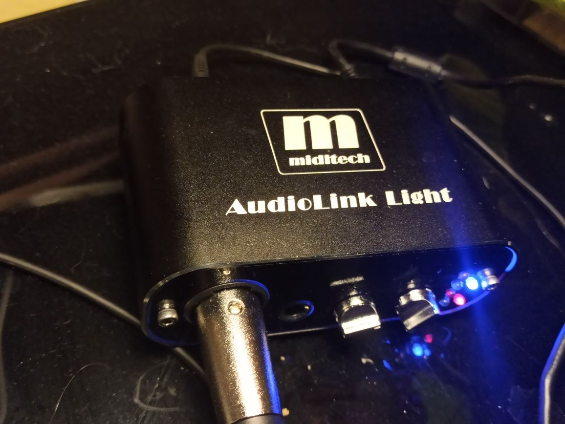 Interfejs Audio Miditech Audiolink Light - zewnętrzna karta muzyczna
