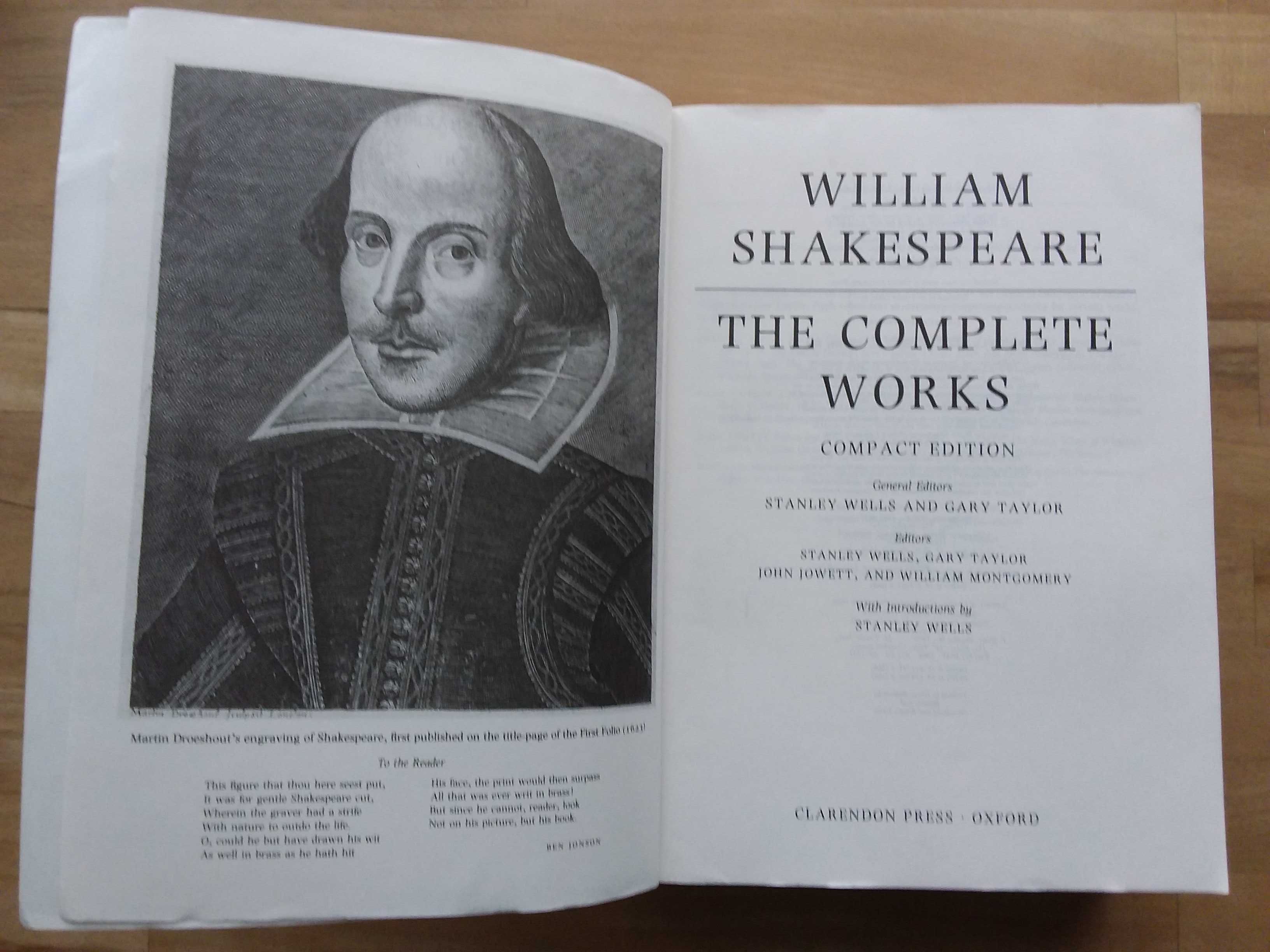 The Oxford Shakespeare The complete works