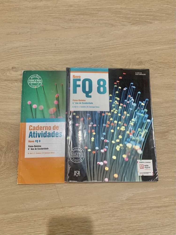 Manuais escolares Físico-química 8° ano/ FQ 8