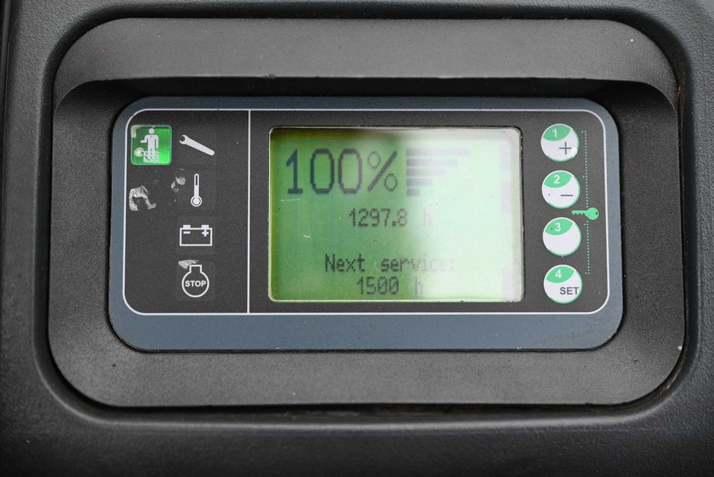 Paleciak elektryczny Linde T20 AP 2018 rok Rydwan 2000kg FHP 429