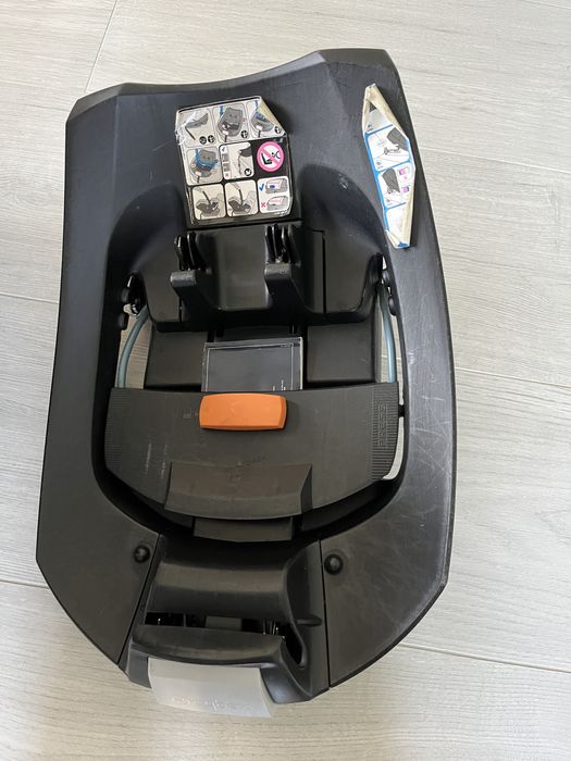 Fotelik 0-13 Cybex Aton 4 - szary - nosidełko z bazą