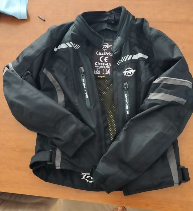 Casaco motard casa das peles
