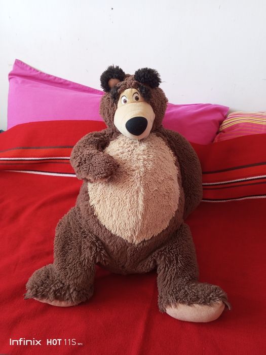 Misza Masza i Niedźwiedź maskotka