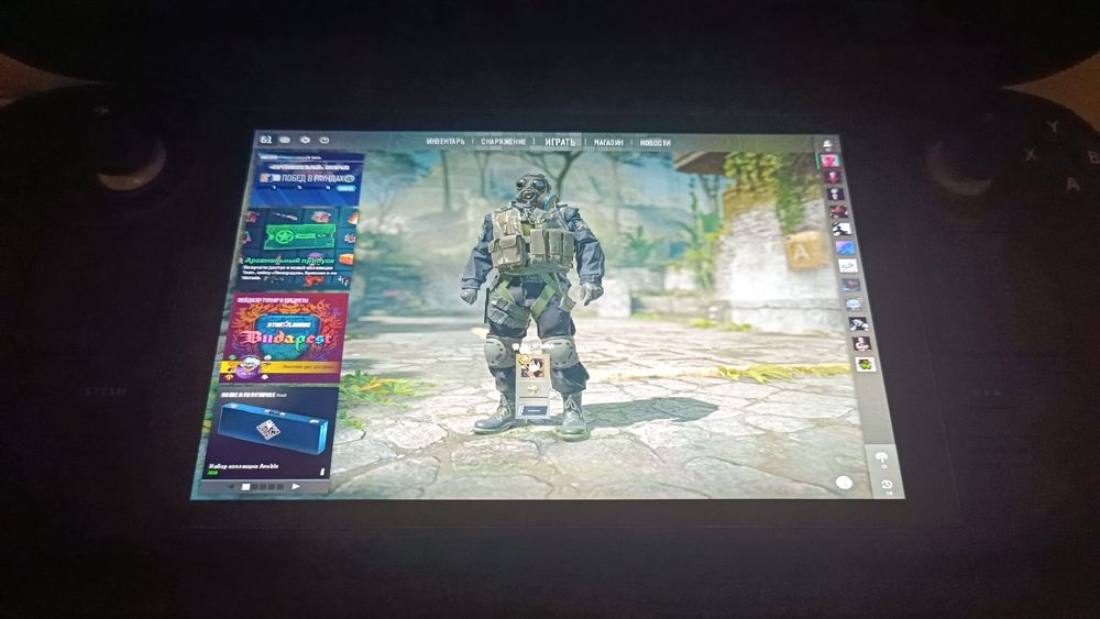 Продам steam deck LCD 64gb +256