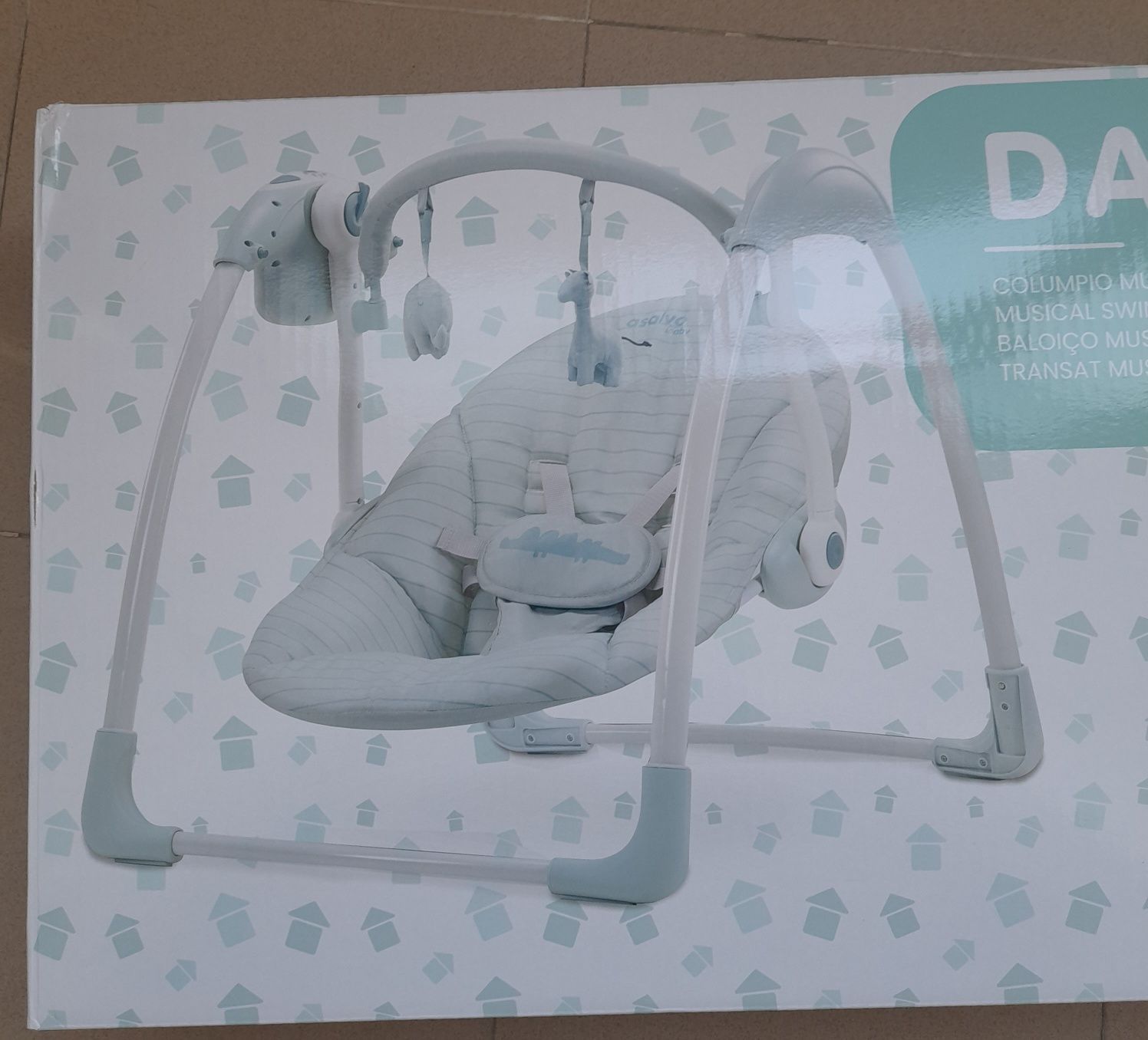 Baloiço musical Daddy Bebé