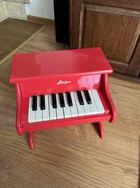 Czerwone pianino hape