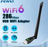 Karta sieciowa WiFi -USB- prędkość transmisji 286 Mbps - NOWA - 3szt