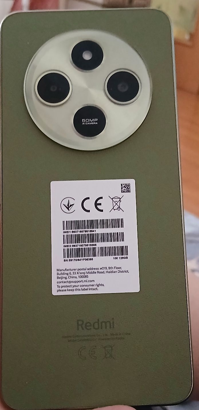 Telemóvel redmi 14C novo