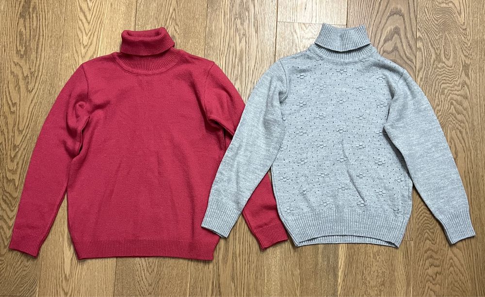 Теплый свитер водолазка Mizgin 11-12 лет маломерит Турция