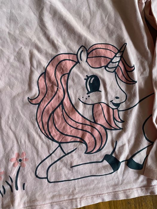 Legginsy ocieplane z meszkiem 2 pary H&M r.134